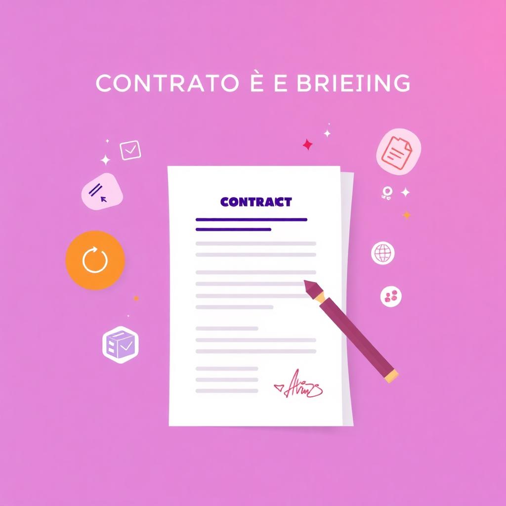 Como fazer contrato e briefing com influenciadores: guia completo